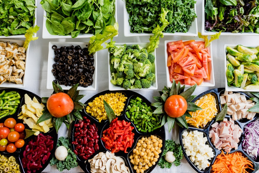 Foods rich in nutrients