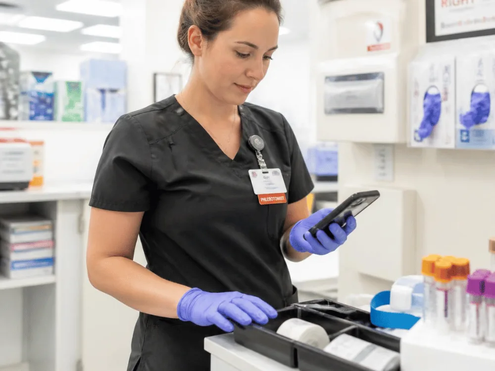 stat blood draw service Maryland, priority same day blood collection