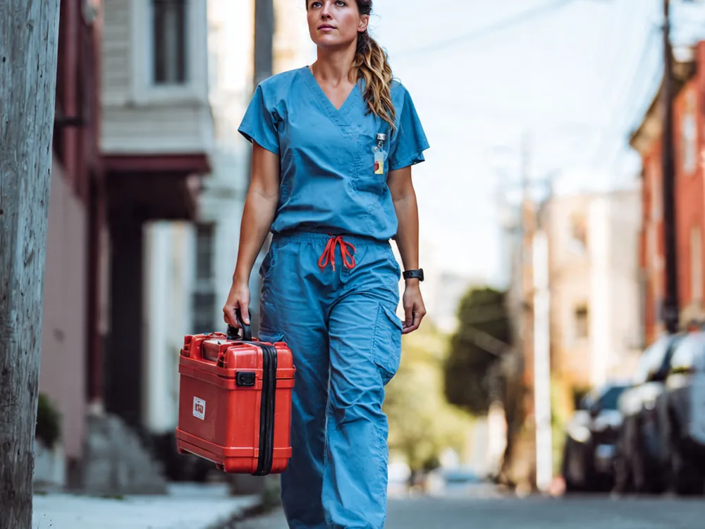 who needs a pediatric blood draw in Virginia, mobile phlebotomist arriving for a family home visit