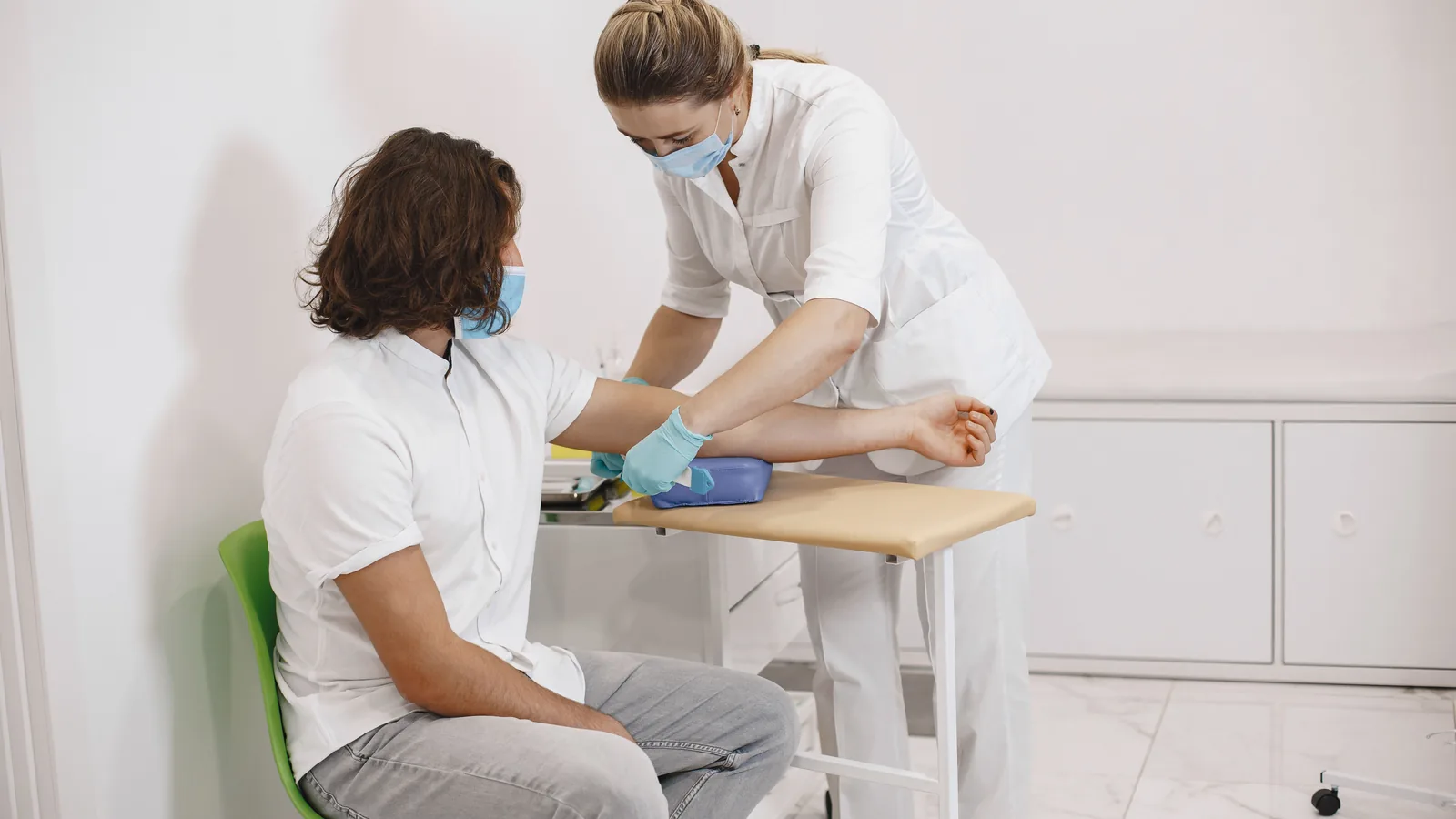 standing order blood draw at home in Virginia, certified phlebotomist on a recurring visit